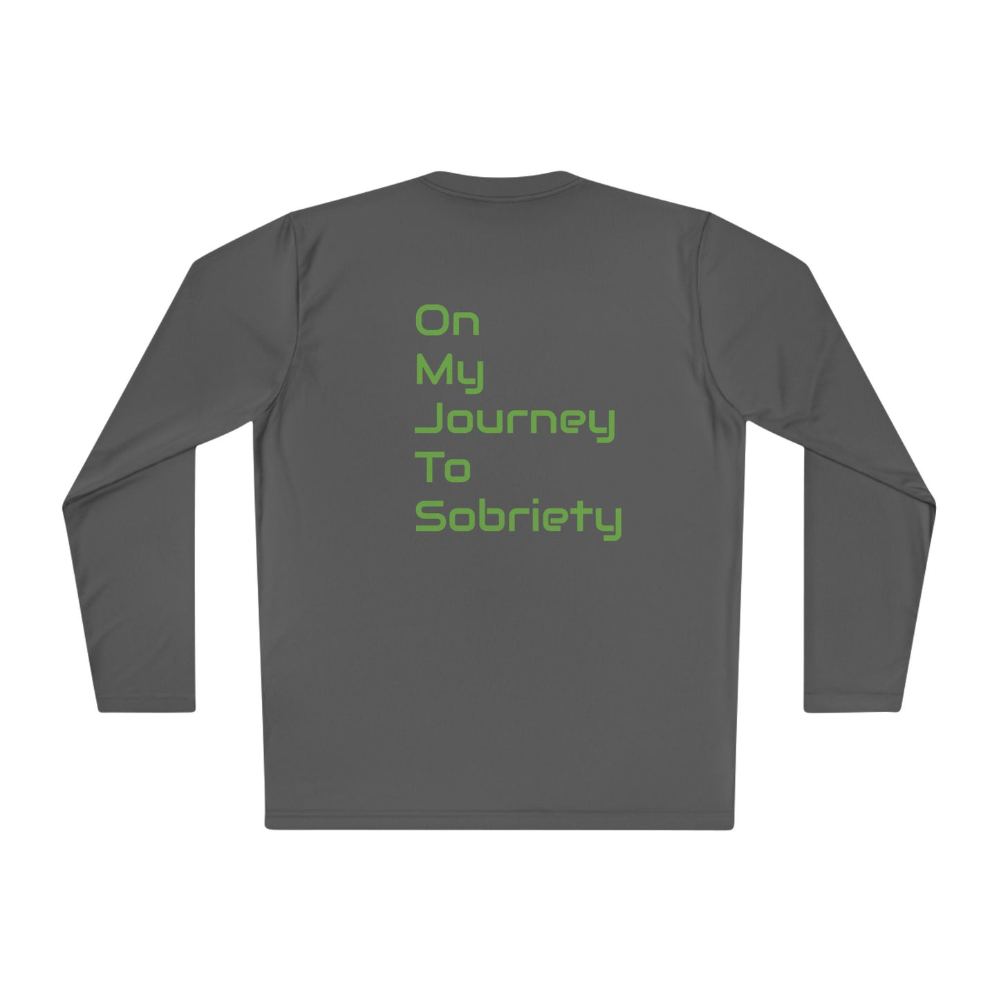 Unisex Long Sleeve Tee - Journey to Sobriety Shirt for Recovery Celebrations, Motivational Gift, Supportive Apparel, Casual Wear, Self-Care