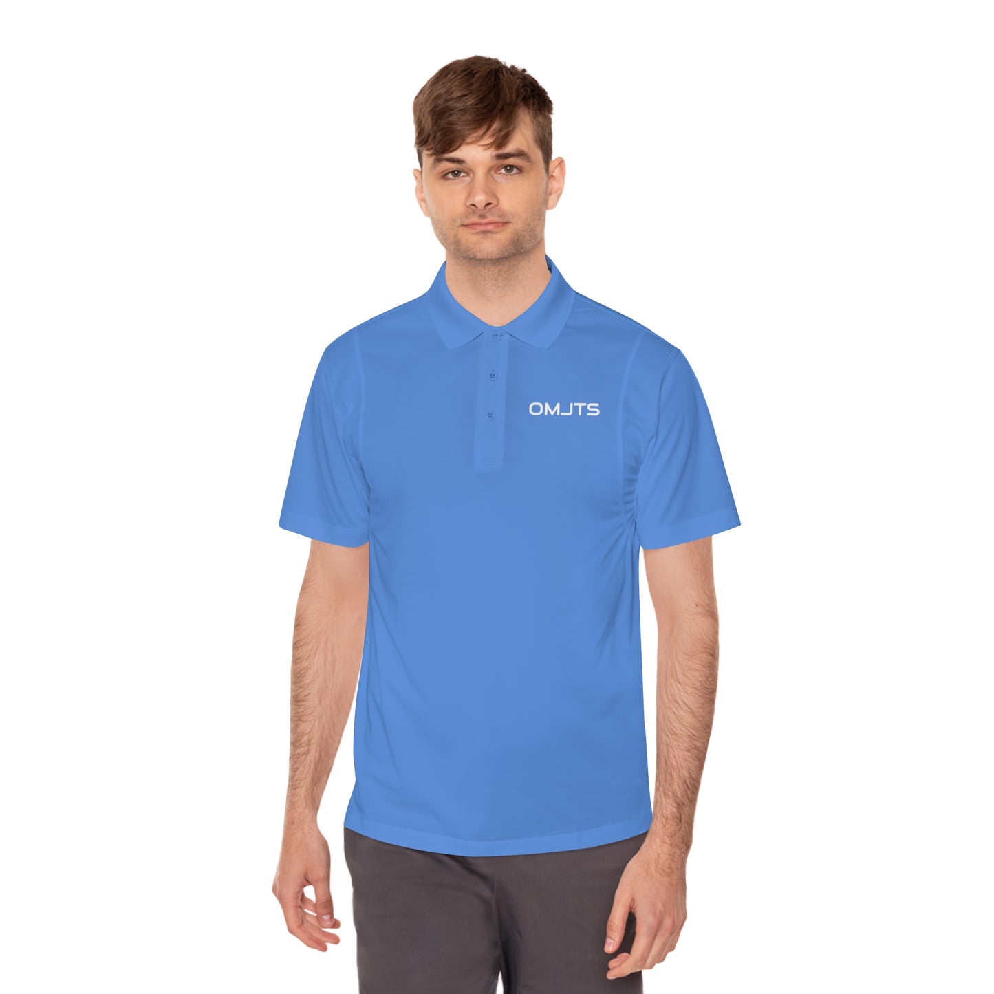 Men's Sport Polo Shirt for Sobriety, Motivational Apparel, Fitness Clothing, Gift for Men, Journey to Sobriety Shirt