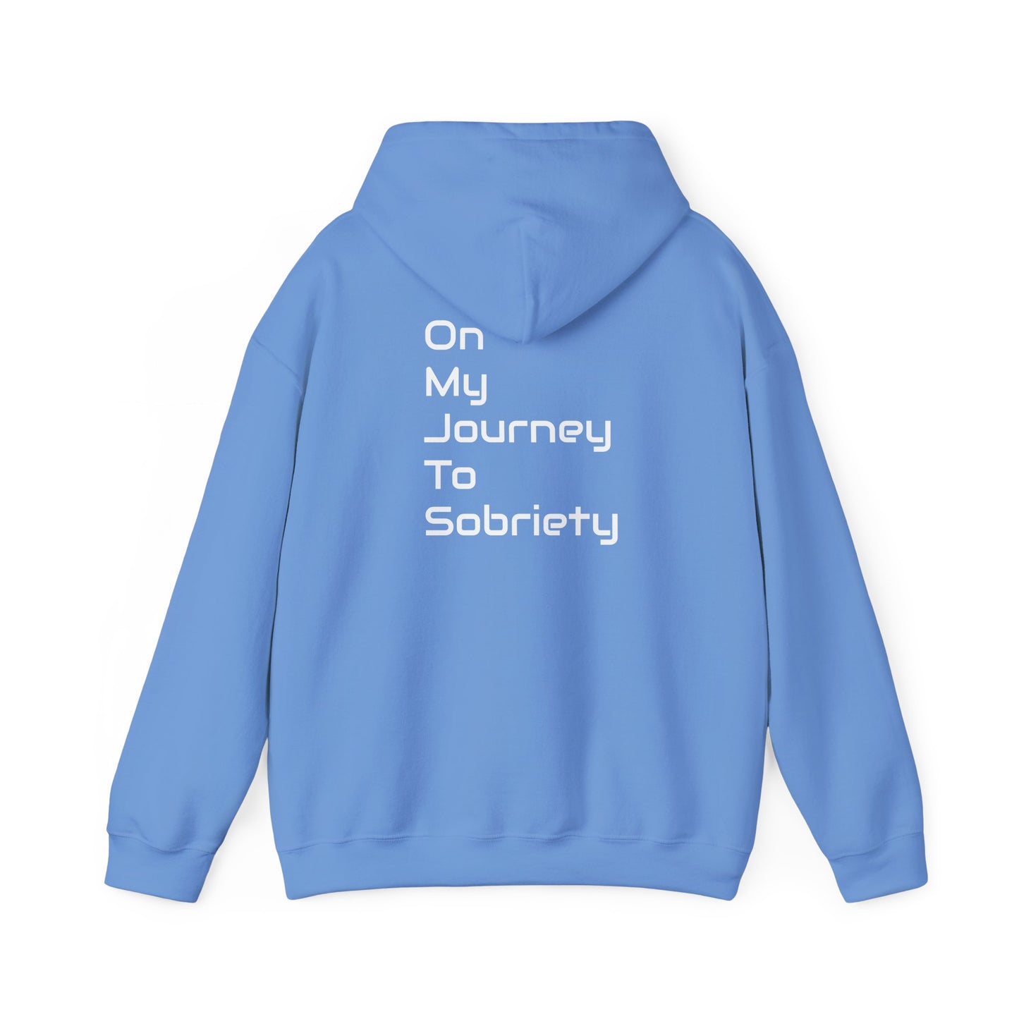 Sober Journey Hoodie - Unisex Heavy Blend Sweatshirt, Recovery Gift, Inspirational Apparel, Sobriety Reminder, Self-Care Clothing