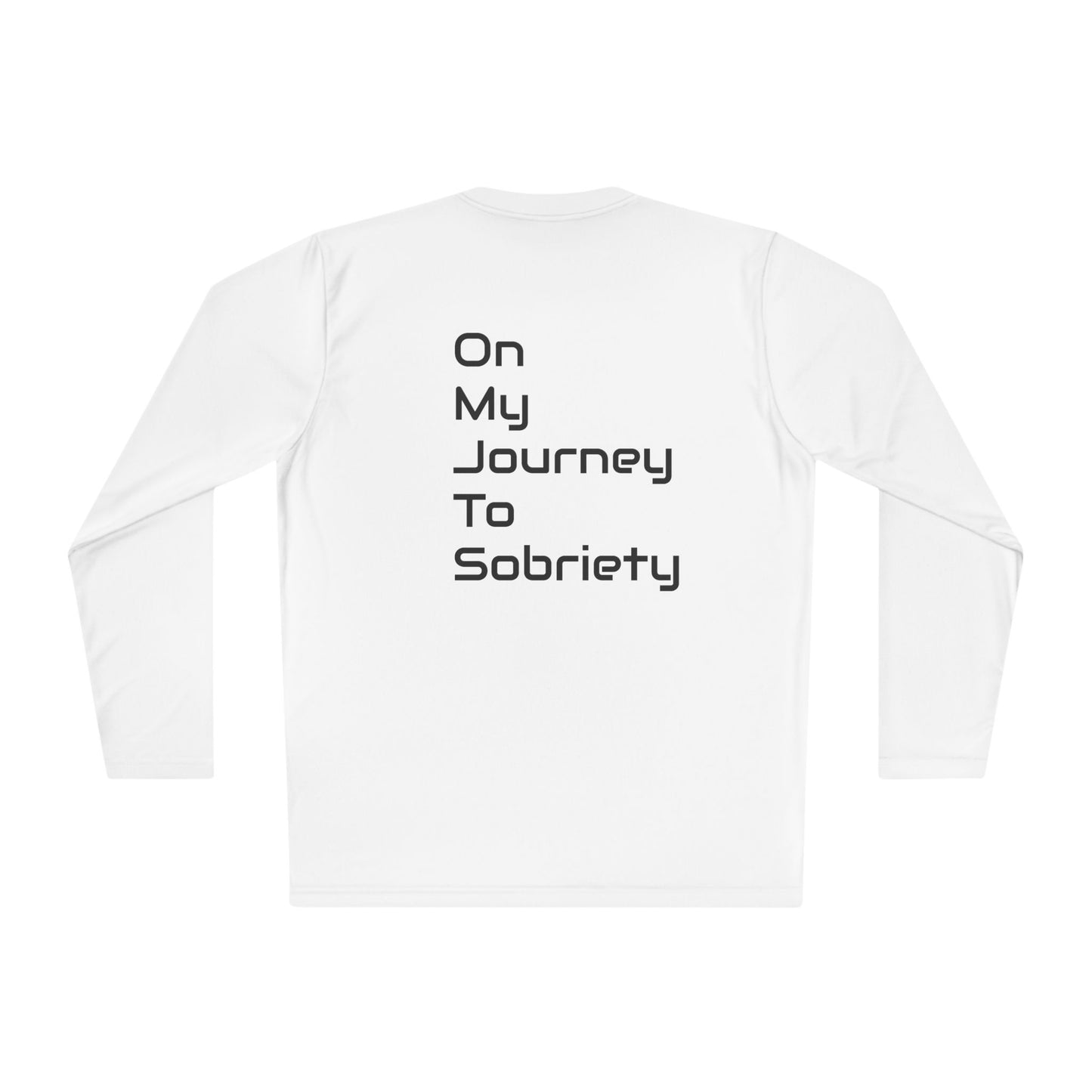 Unisex Long Sleeve Tee - Journey to Sobriety Shirt for Recovery Celebrations, Motivational Gift, Supportive Apparel, Casual Wear, Self-Care